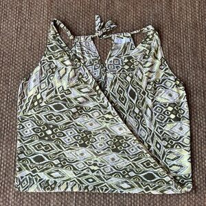 New York & Company Cross Blouse